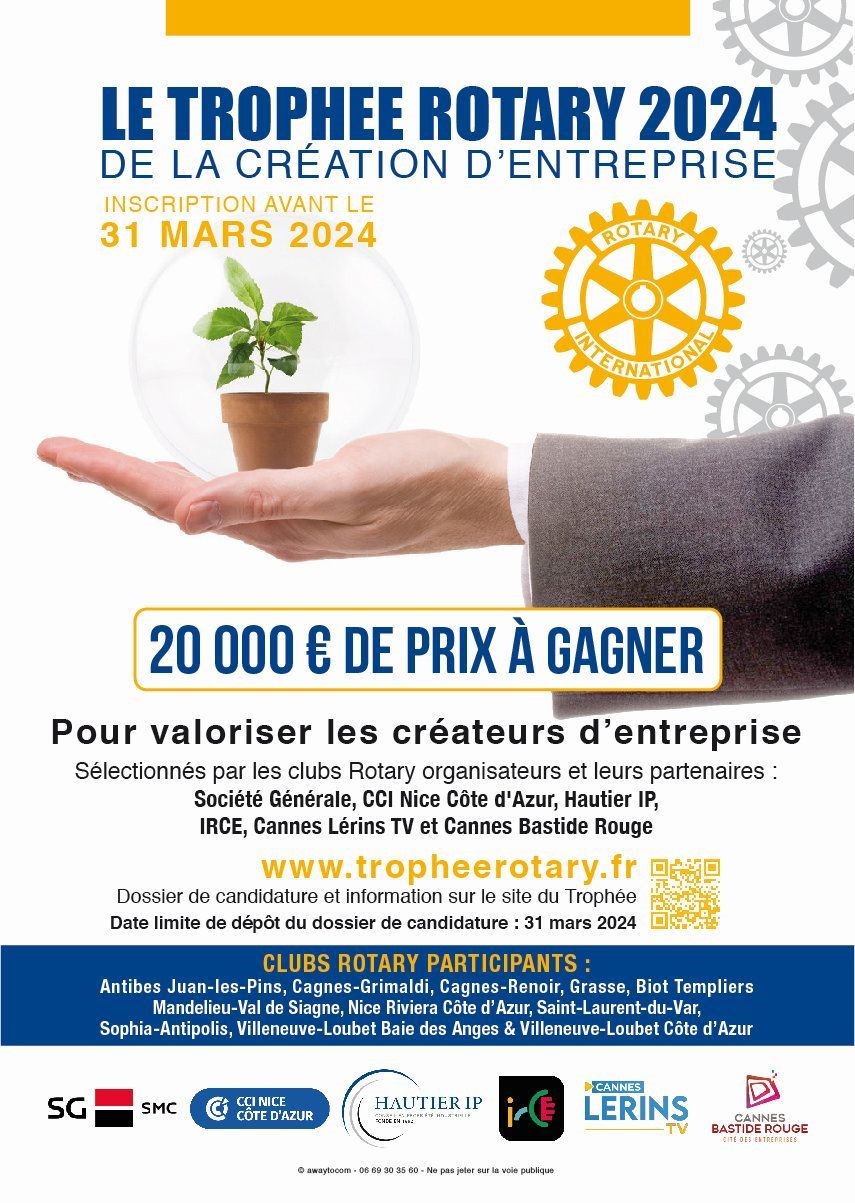 🏆 Trophée Rotary 2024 de la création d’entreprise 🏆